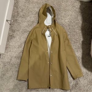 Stutterheim Stockholm Raincoat in Sand